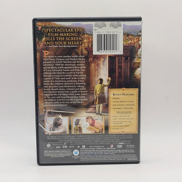 Walt Disney's THE CHRONICLES OF NARNDA DVD - Picture 2 of 3
